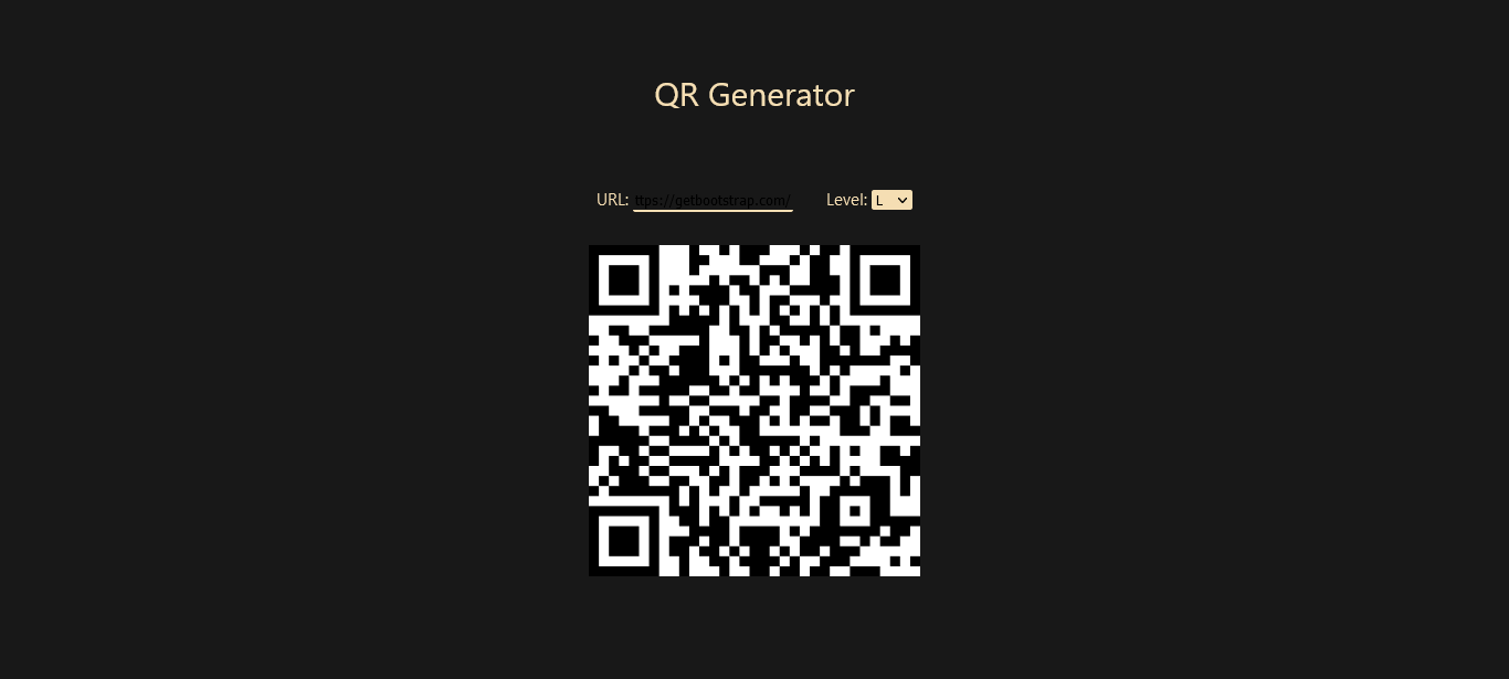 QRGenerator